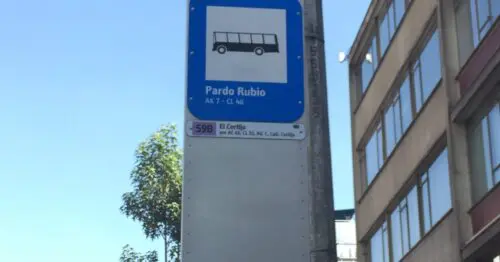 PARADERO SITP BARRIO PARDO RUBIO  381A00